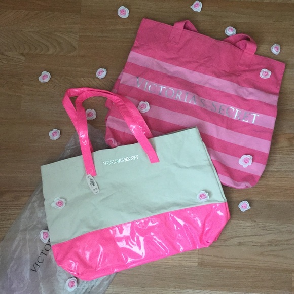 Victoria's Secret Handbags - BUNDLE💕2 for 1 Victoria's Secret Tote Bags💕